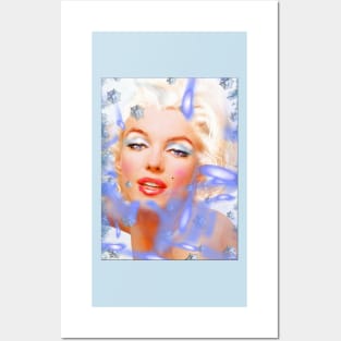 Marilyn M. portrait Posters and Art